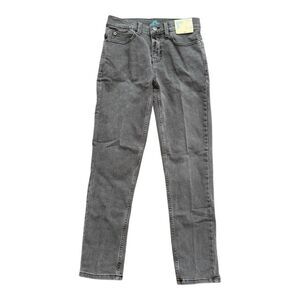 Thereabouts Comfort Stretch Slim Tapered Jeans 12 Regular Adjustable Waist Grey